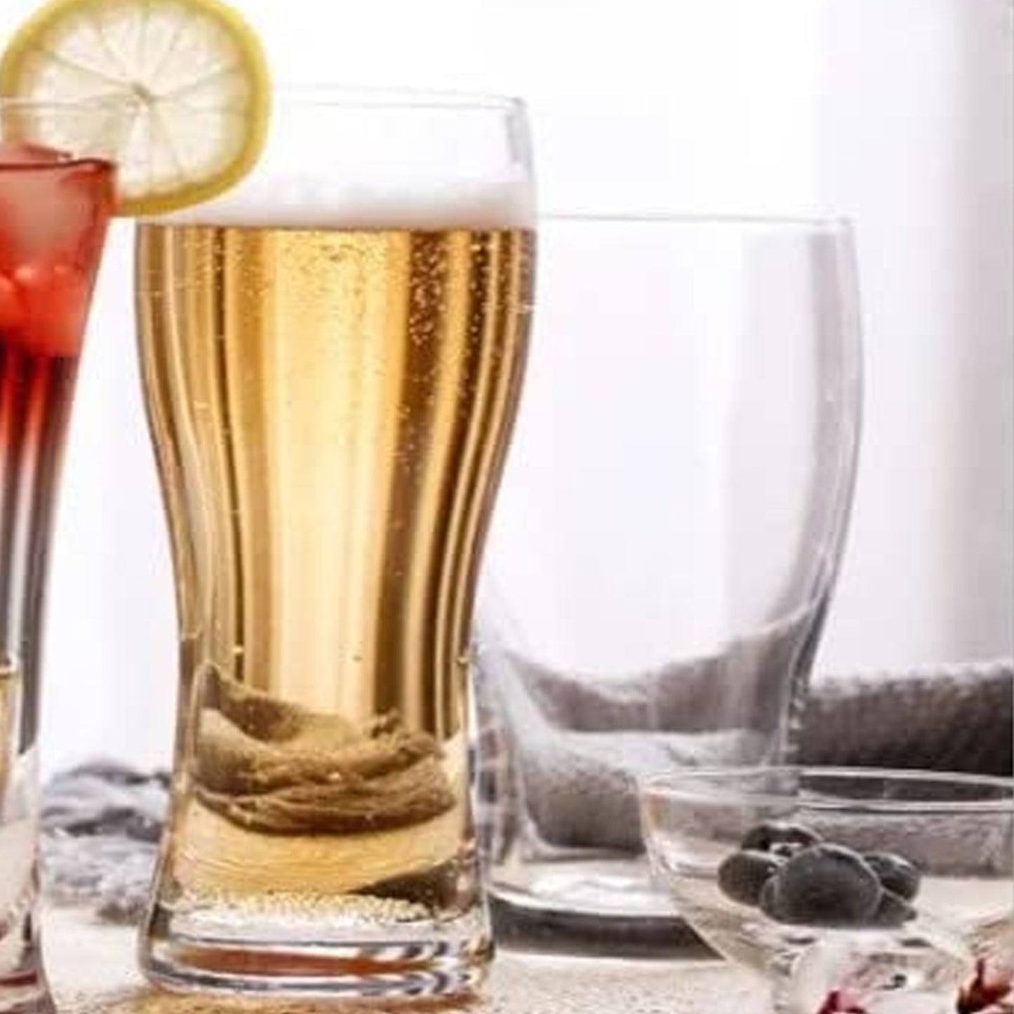 Apex Vista Unbreakable Pitcher Glass Set â€“ 350 ML (Approx) | 2-Piece