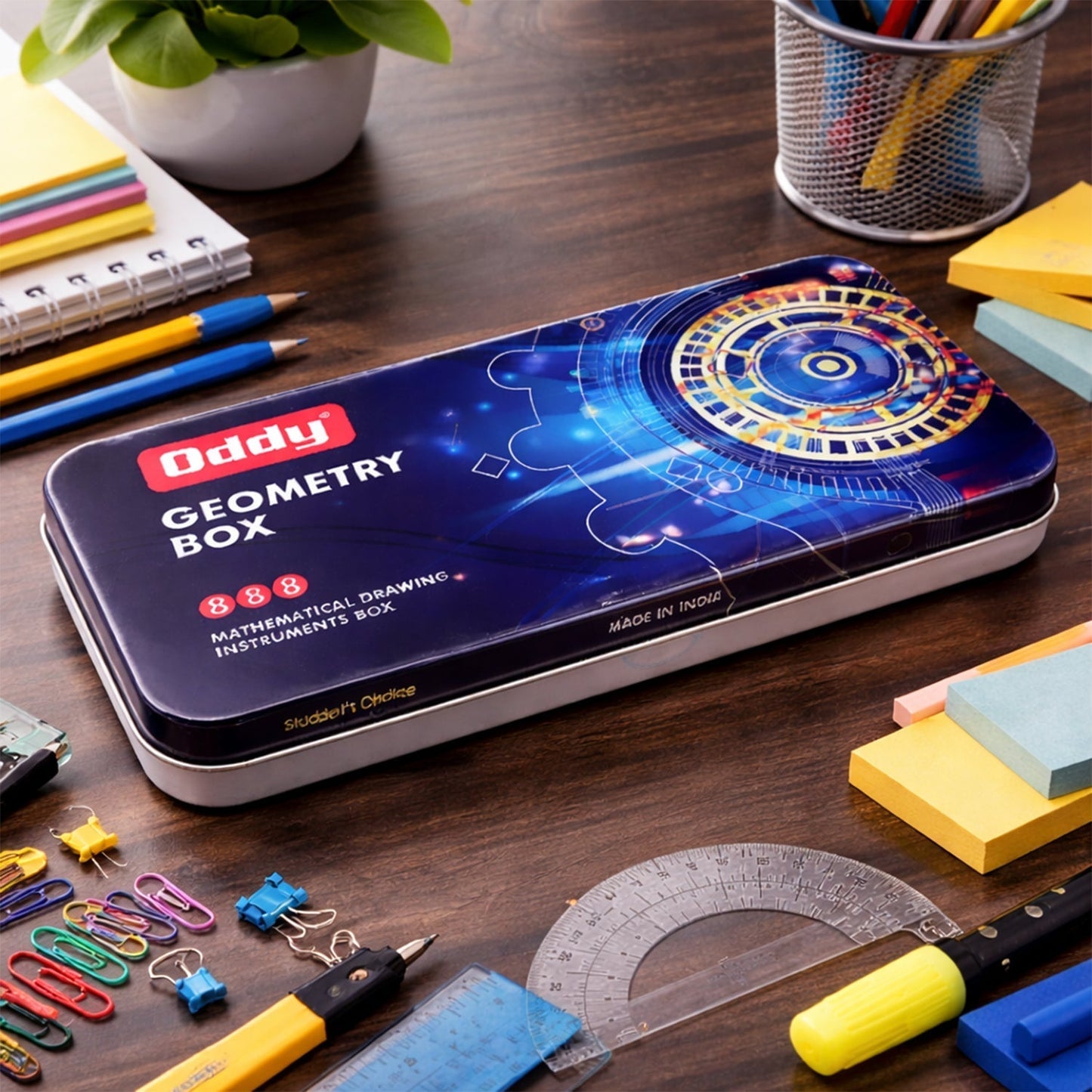 Oddy Premium Metal Geometry Box Set (1 Set)