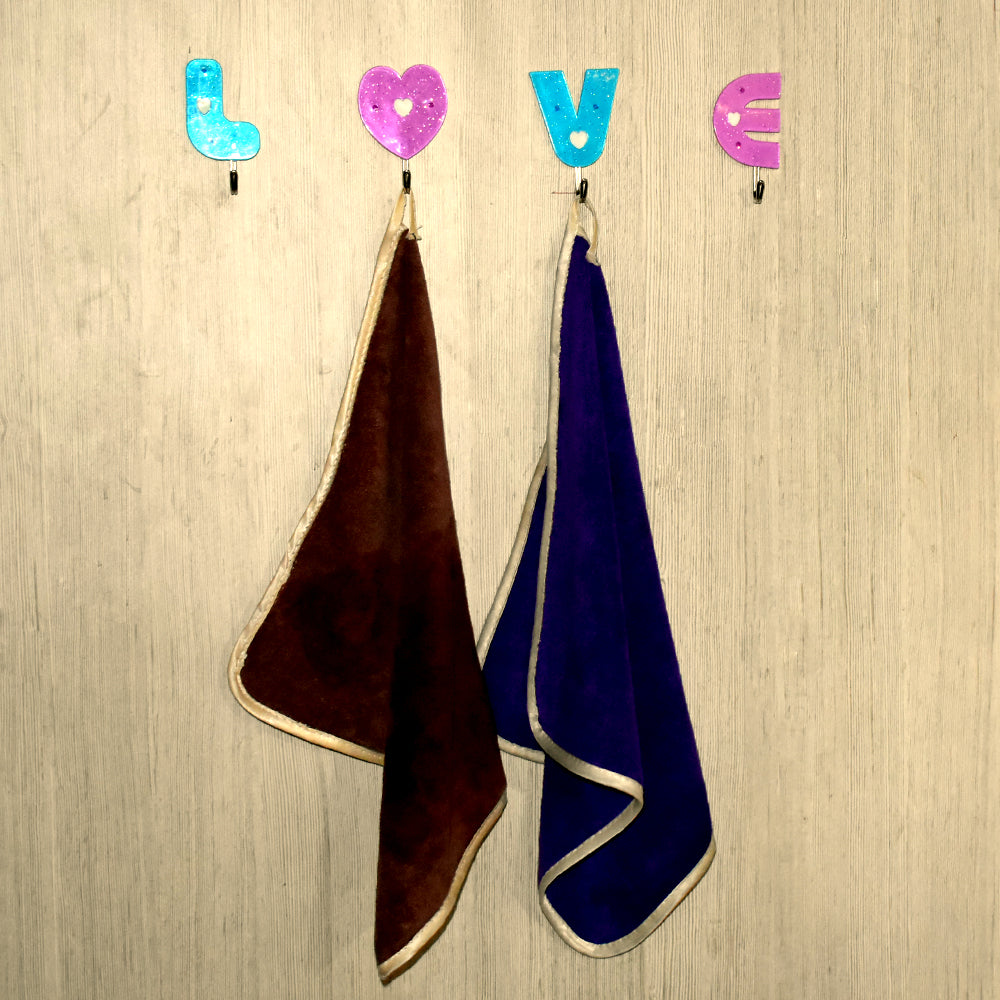 Love Shape Self Adhesive Hooks