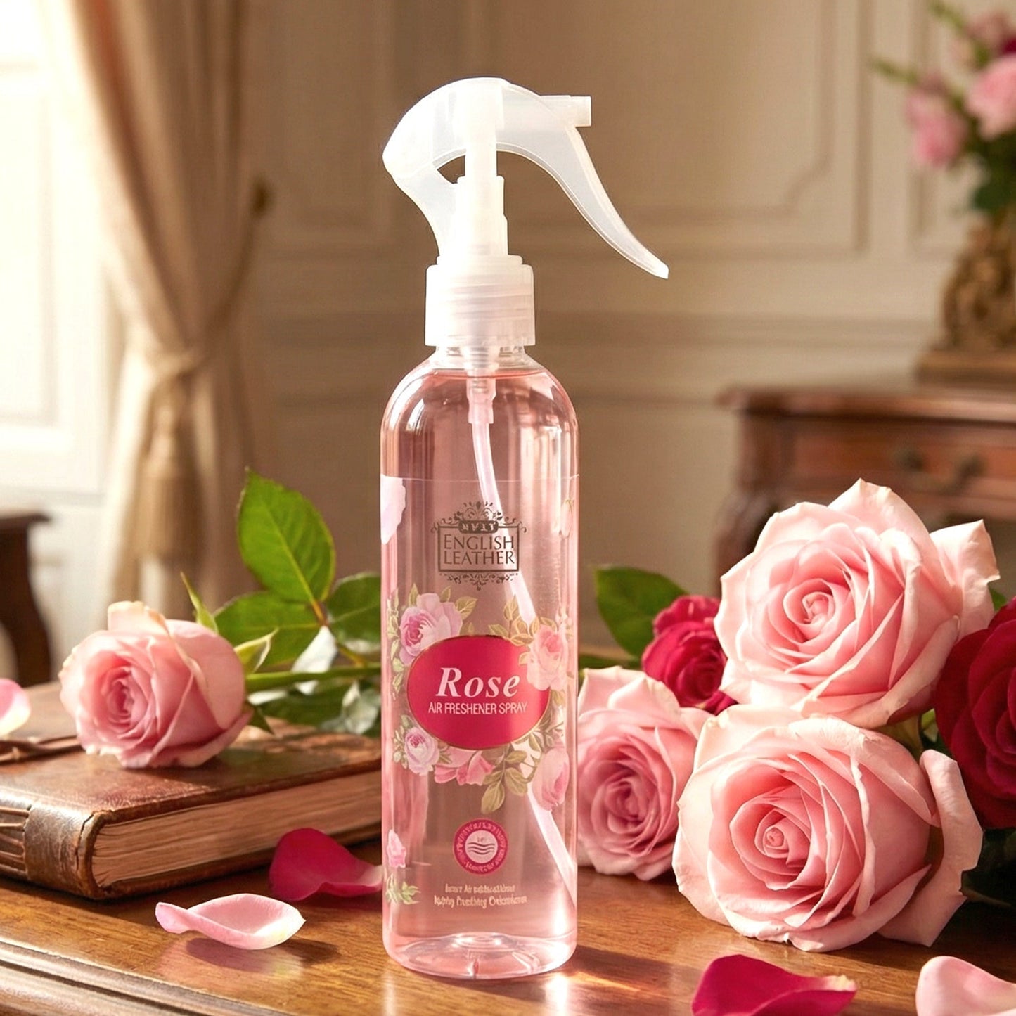 Rose Fragrance Air Freshener Spray for Home Use (250 Ml)