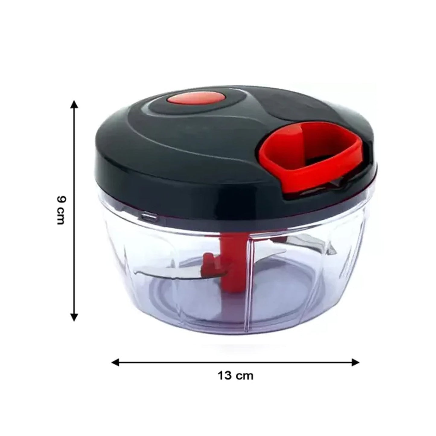 Manual Food Chopper, Compact & Powerful Hand Held Vegetable Chopper / Blender