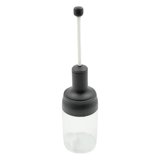 All-in-One Seasoning Jar: Heat-Resistant Glass with Spoon (1 Pc)