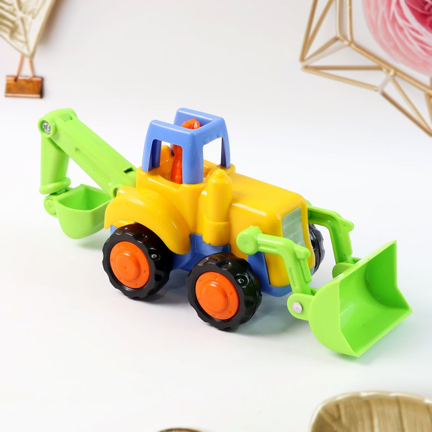 Funwoods Construction Vehicle Toy Set for Kids â€“ (4 Pc)