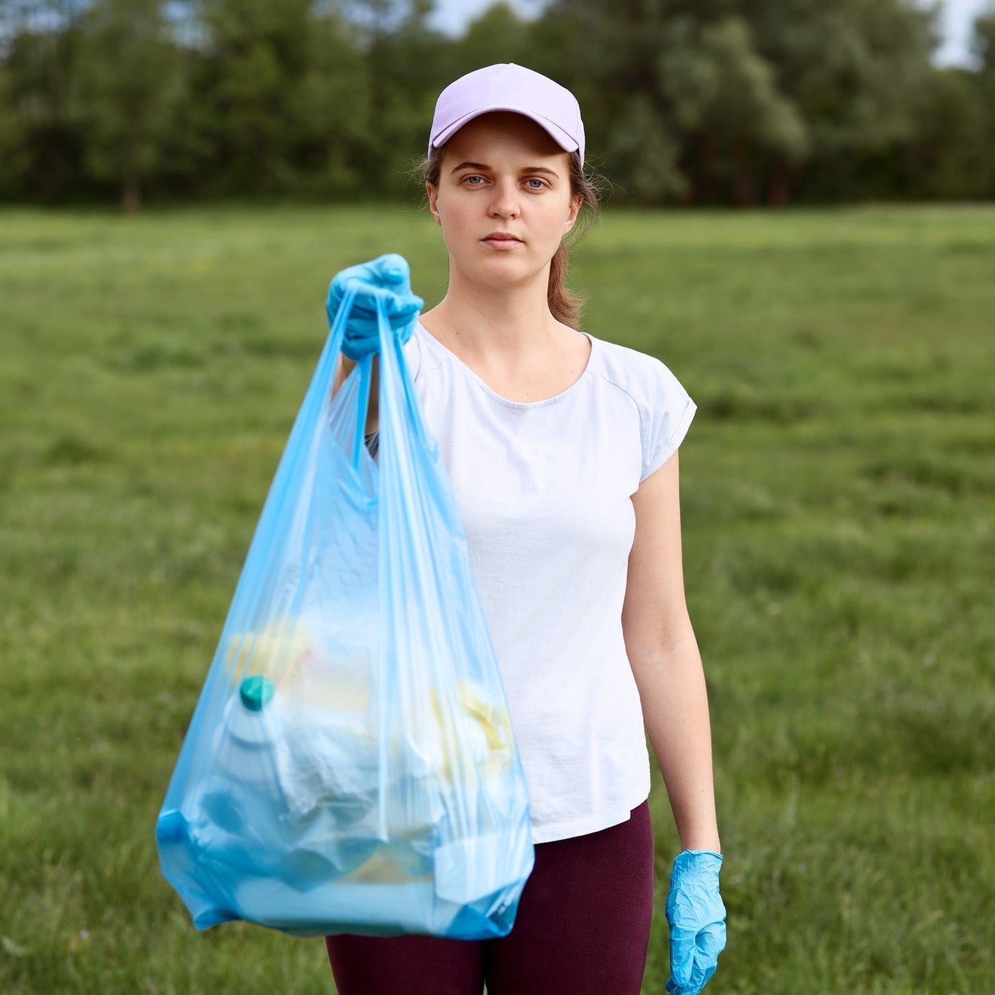 Heavy Duty Disposable Garbage Bags Roll (45x60 Cm, 3 Roll, 90 Bag)