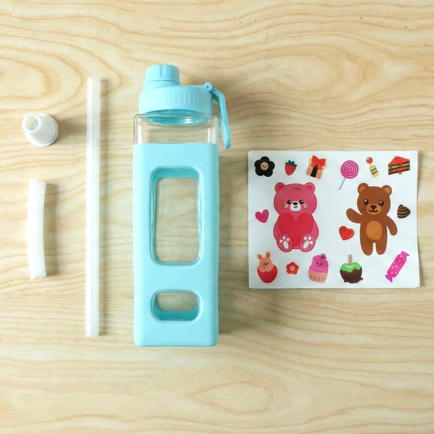 Premium 900 ML Leak Proof Plastic Water Bottle