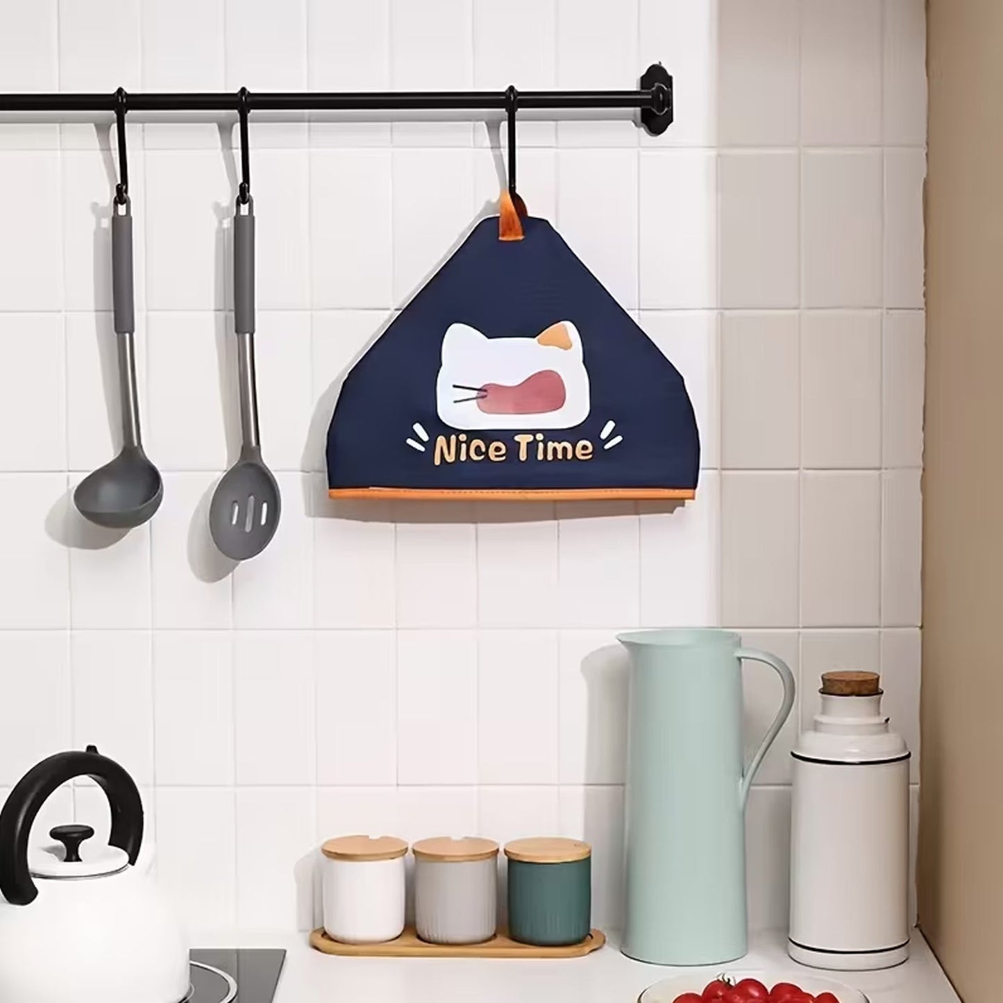 Reusable Fabric Food Cover (19 Ã— 19 Cm, 1 Pc)