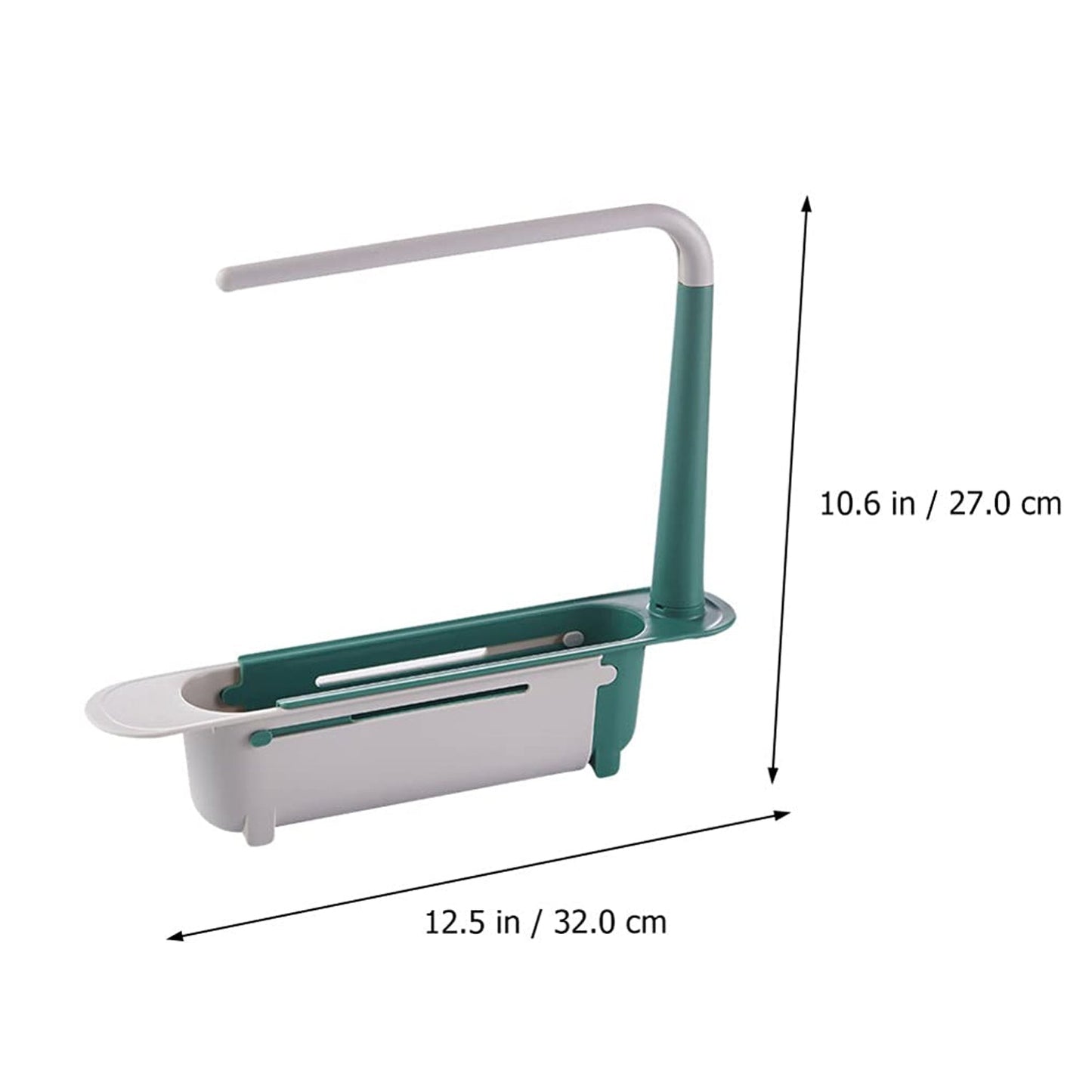Expandable Kitchen Drying Basket Rack for Kitchen Use (1 Pc)