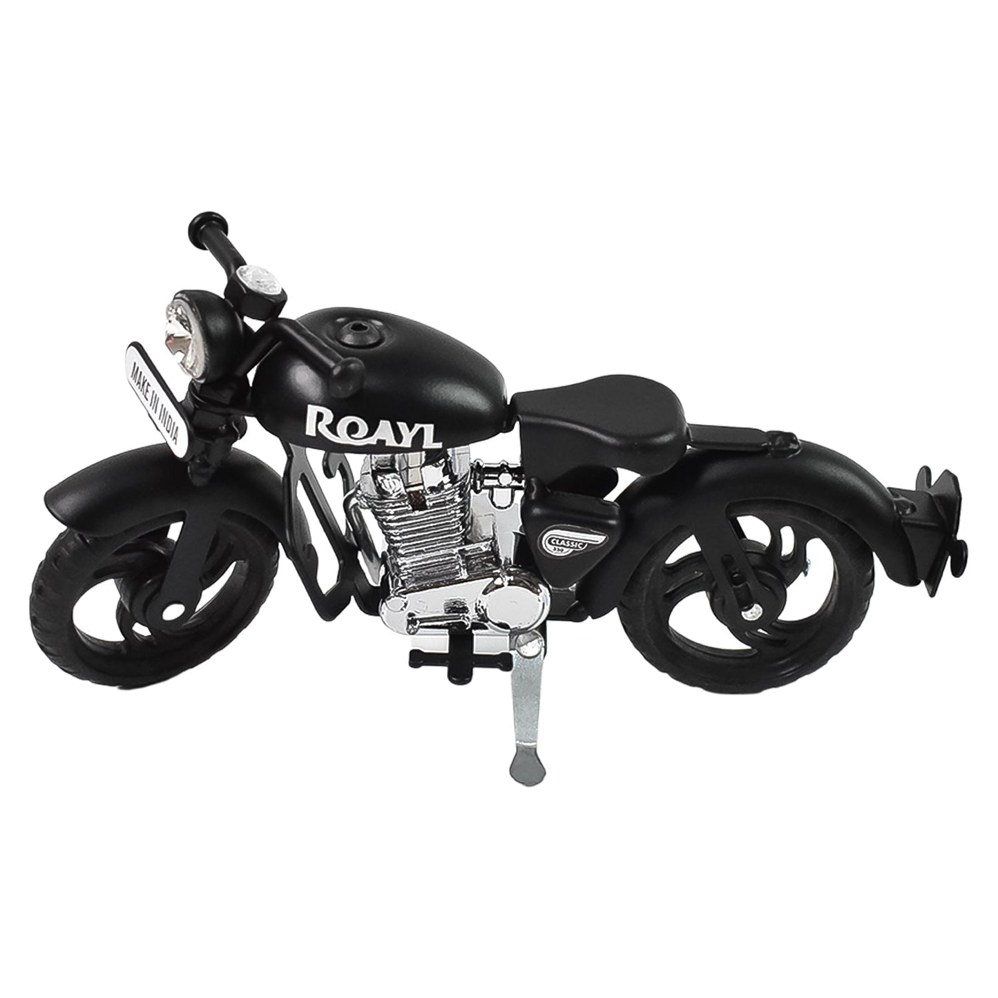 Metal Bullet Bike Toy Model for Kids with Side Stand (1 Pc / Mix Color)