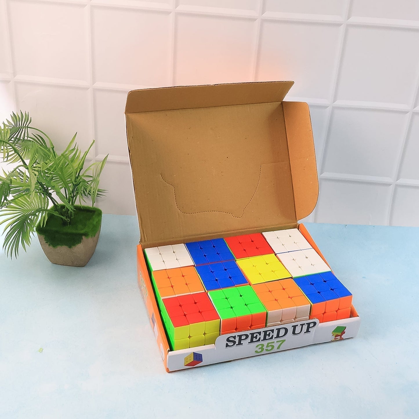 357 Speed Rubikâ€™s Cubes 3x3x3x (Set of 12)