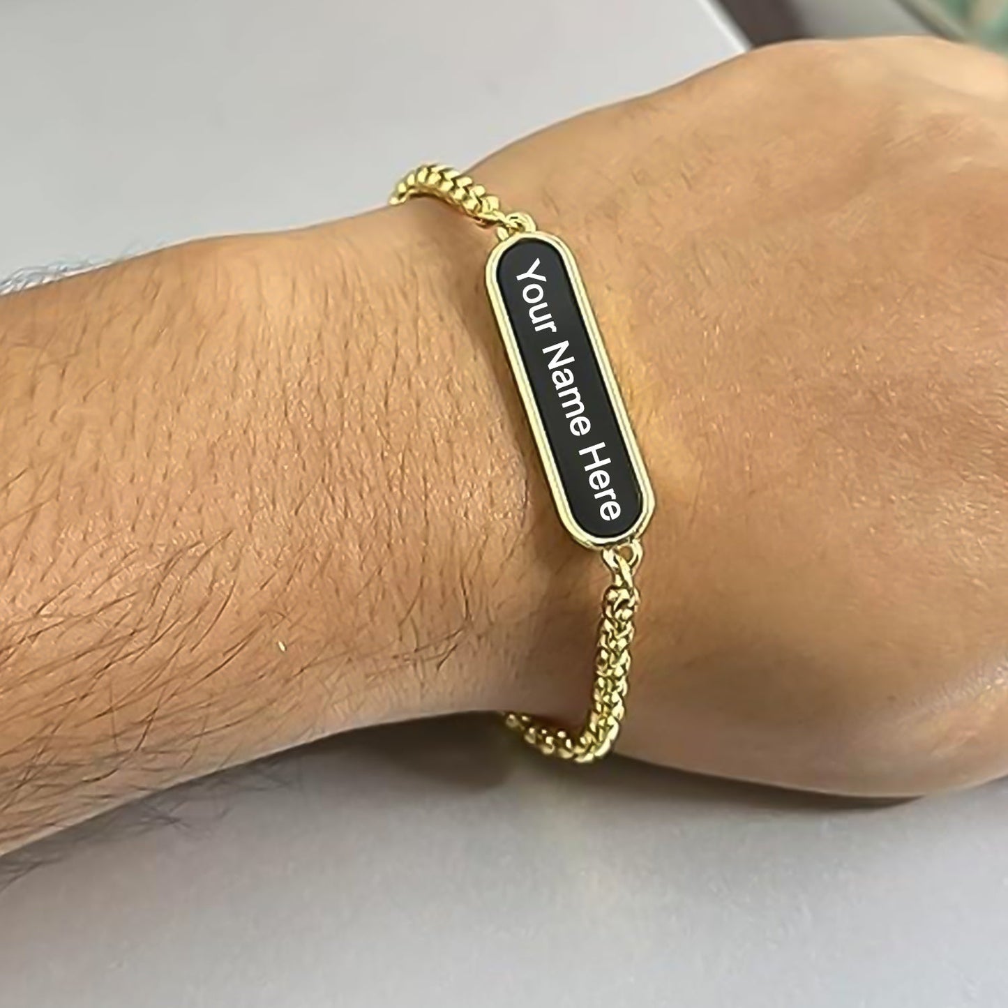 Golden Bracelet, Gift Bracelet (1 Pc)