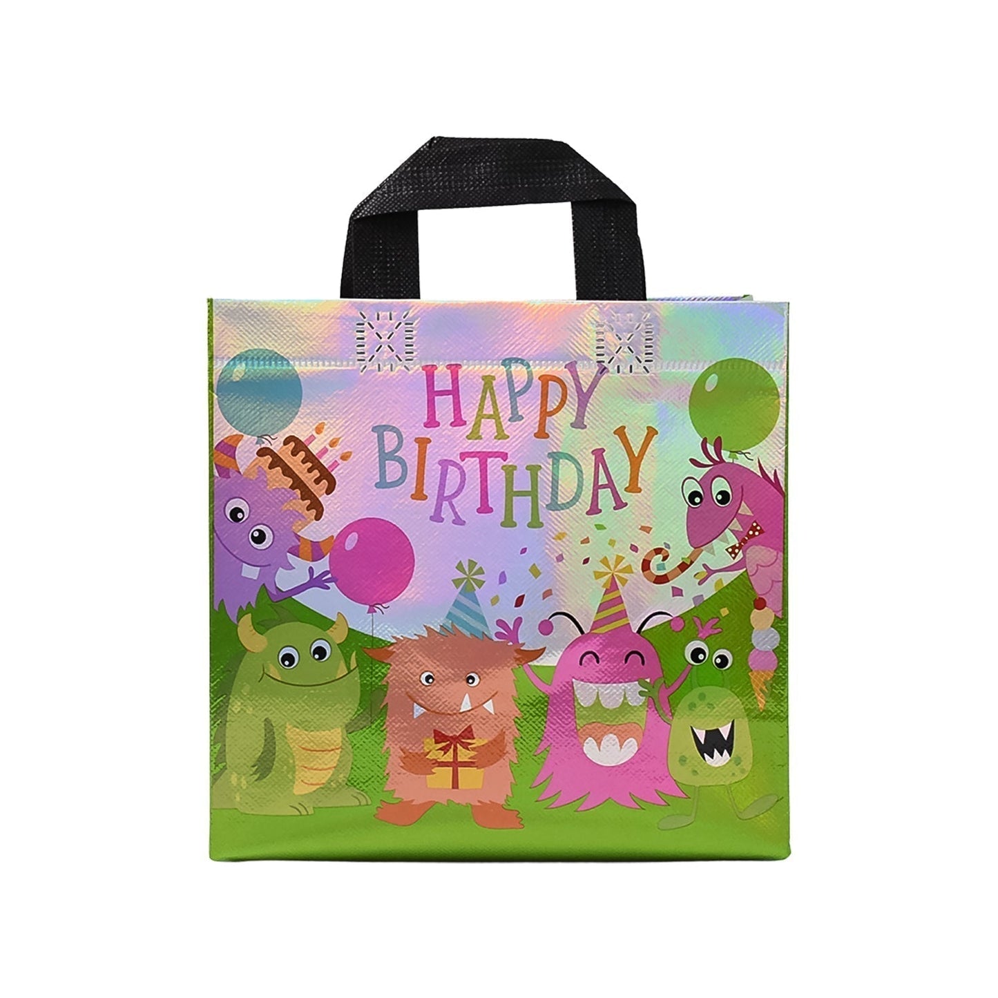 Birthday Gift Bag, Reusable Party Gift Bags (1 Pc / Mix Design)