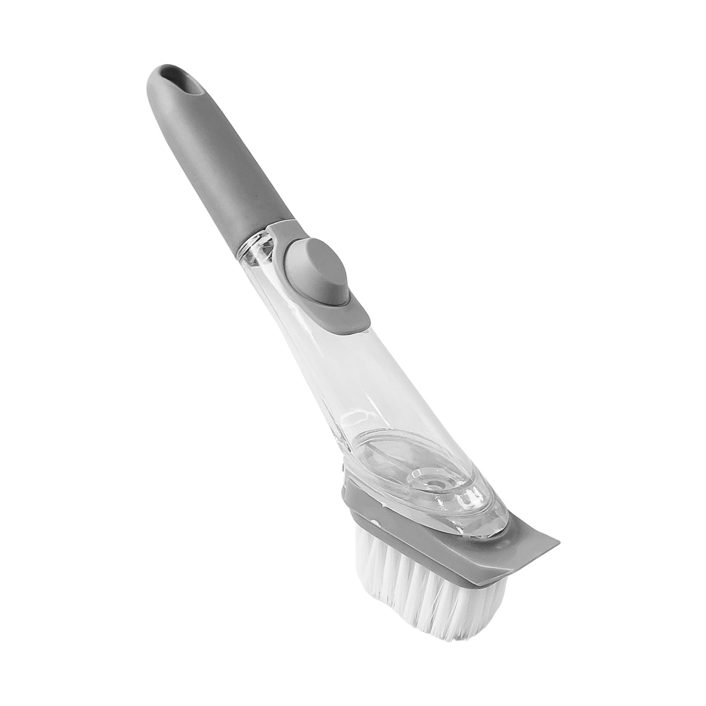 Multipurpose Dish Scrub Brush with Built-In Soap Dispenser (1 Pc)