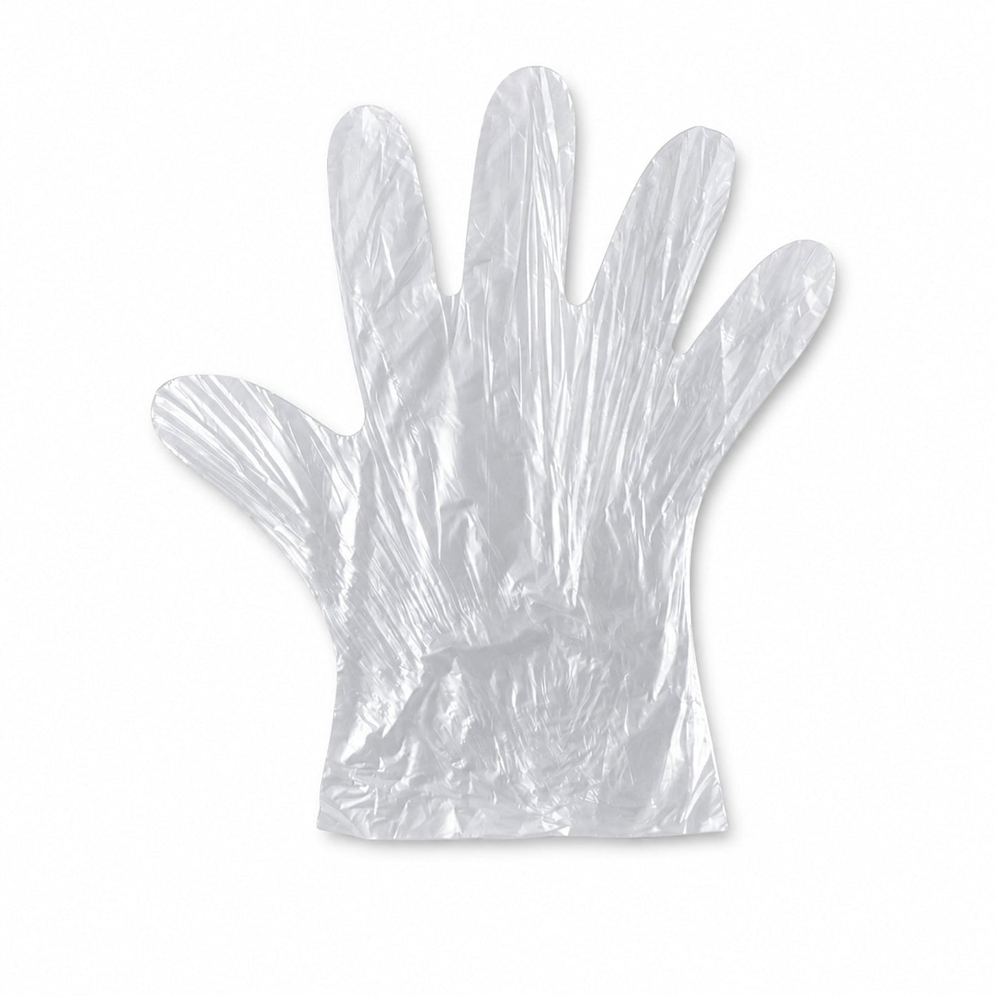 Disposable Medium Plastic Gloves (100 Pc)