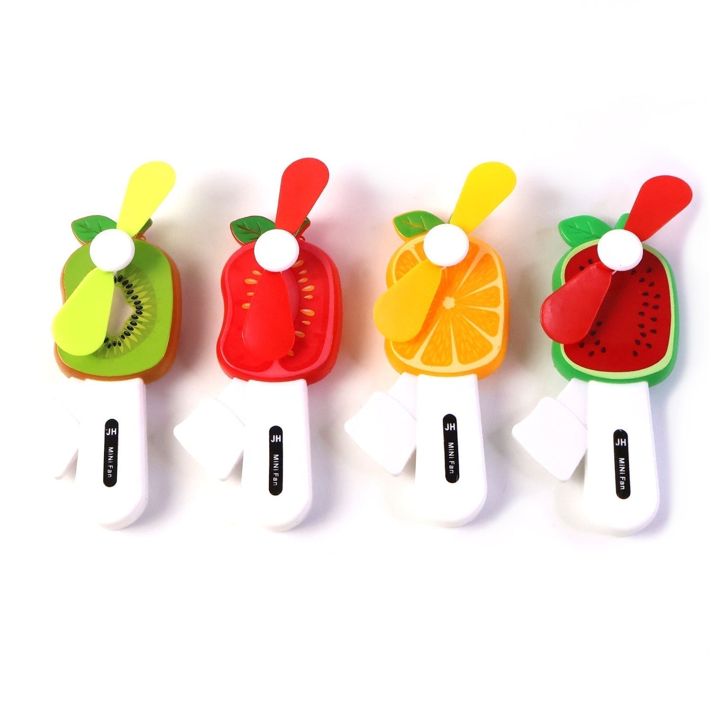 Mini Hand Pressure Fruit-Shaped Fan for Kids (1 Pc / Mix Design)