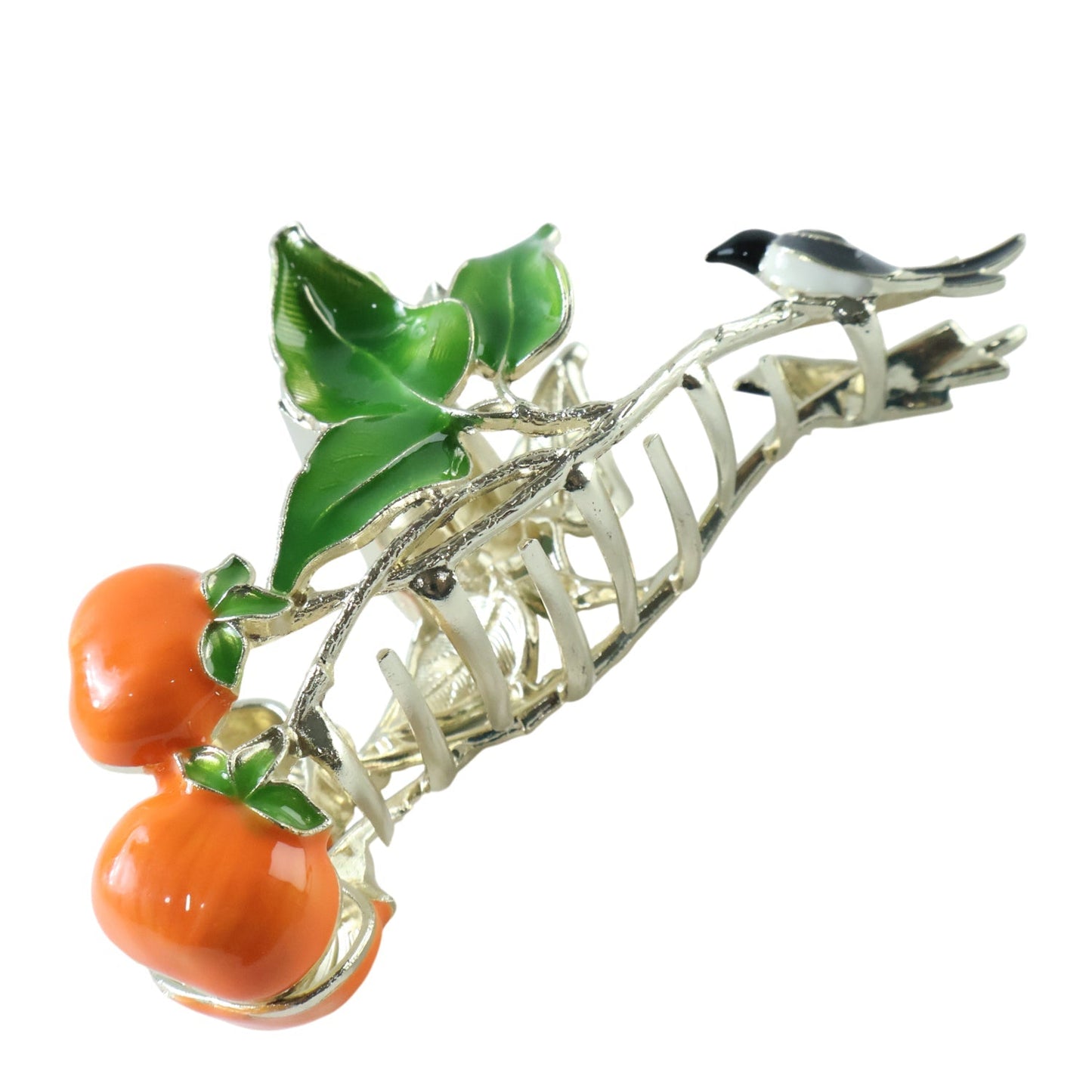 Elegant Fruit & Leaf Decorative Hair Claw Clip (1 Pc)