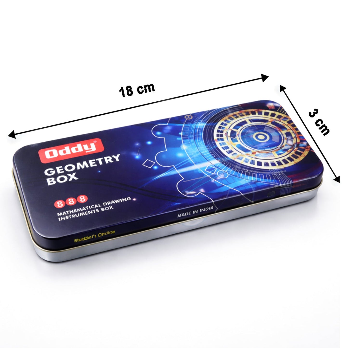 Oddy Premium Metal Geometry Box Set (1 Set)