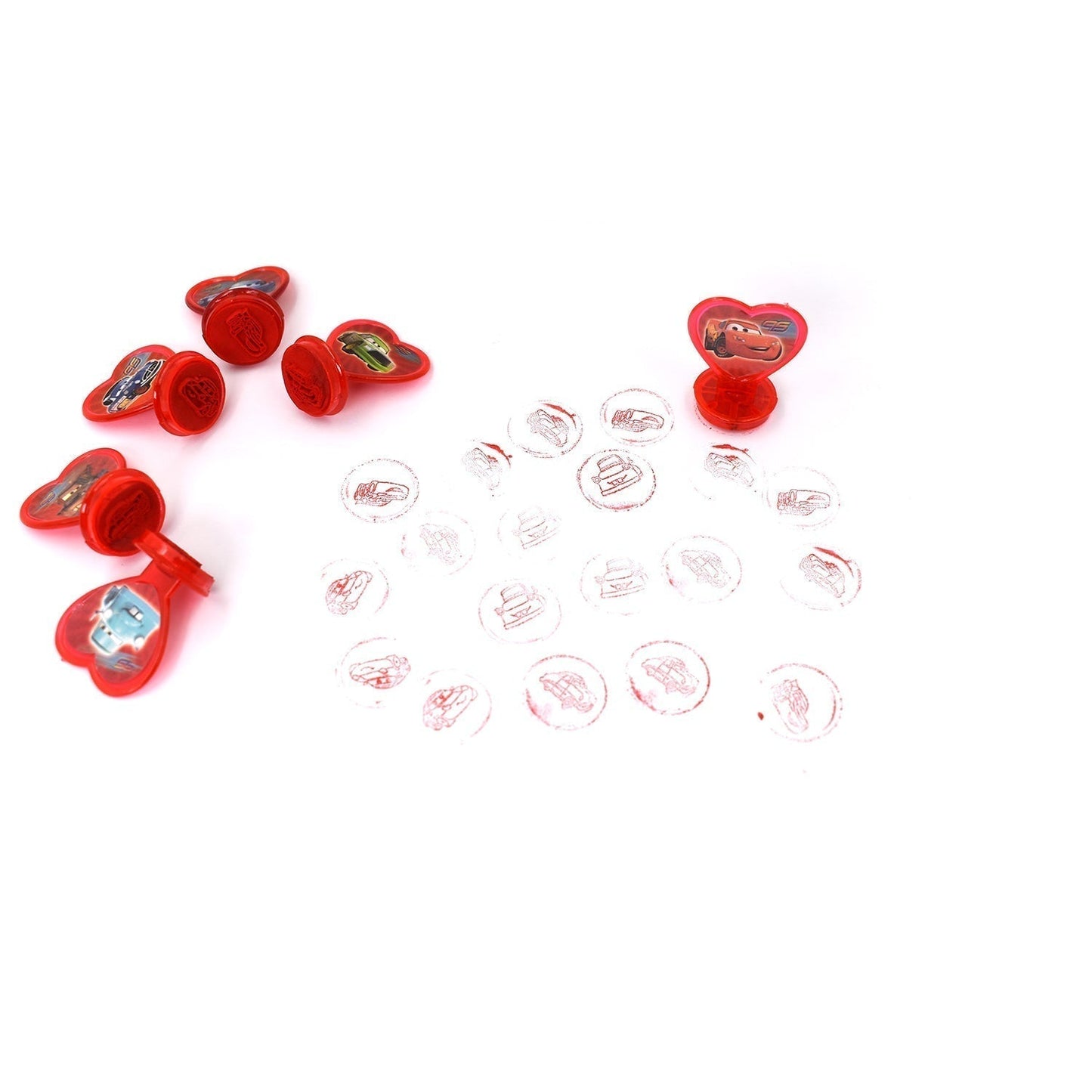6 Pc Car Stamp Set used in all types of household places by kids and children’s for playing purposes.