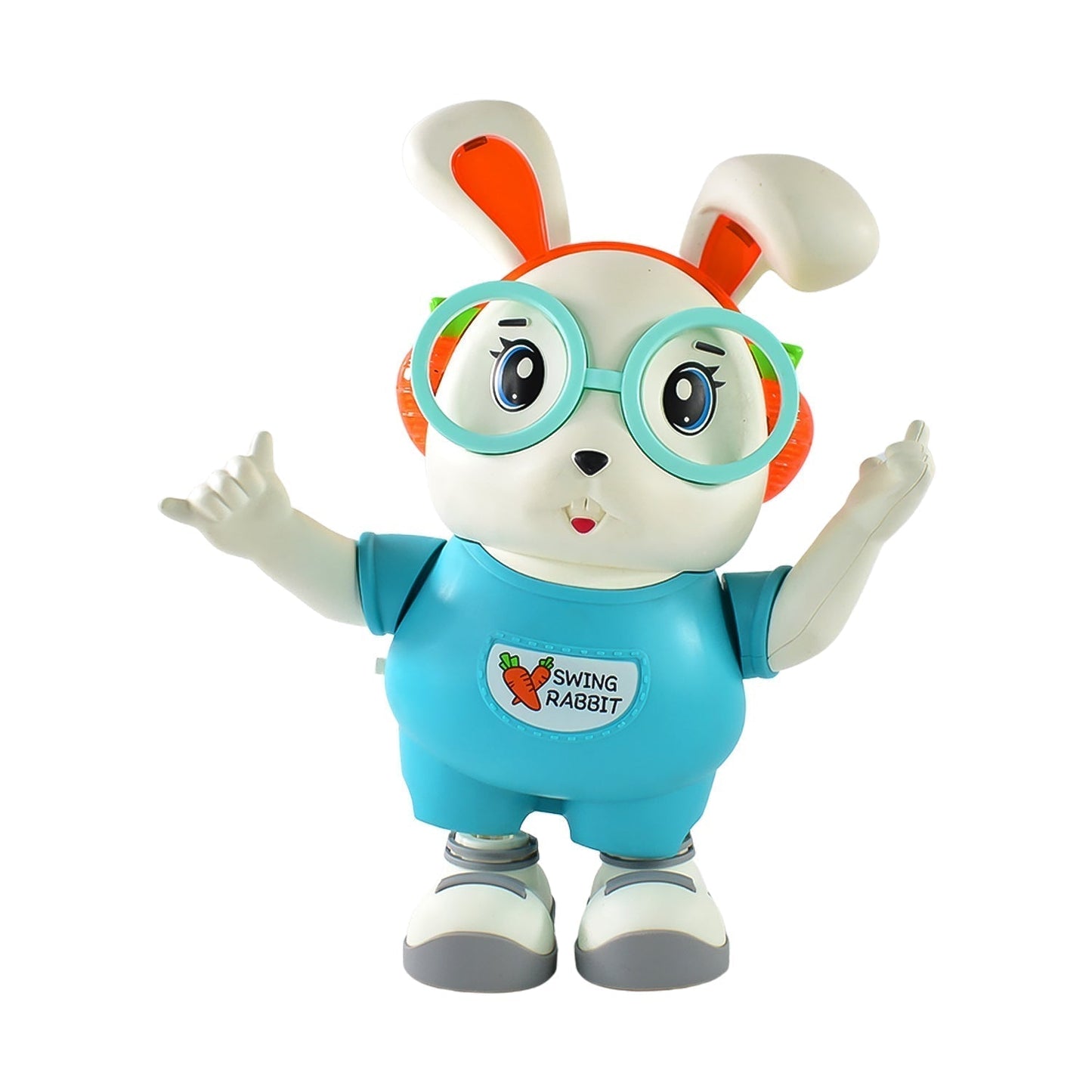 Electroplay Swing Rabbit Musical Dancing Toy – Interactive Bunny with Lights, Sounds (1 Pc / Battery Not Included)
