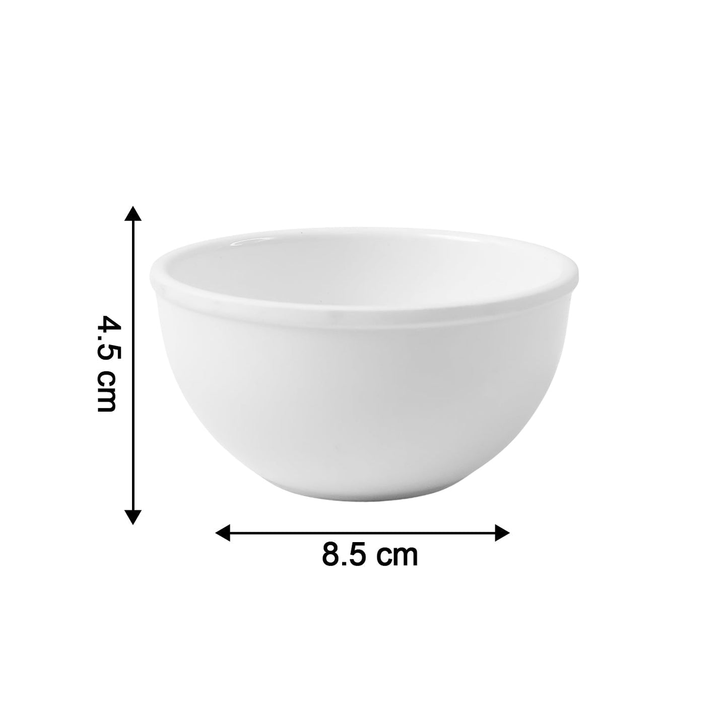 Premium Melamine Serving & Snack Bowl (Small)
