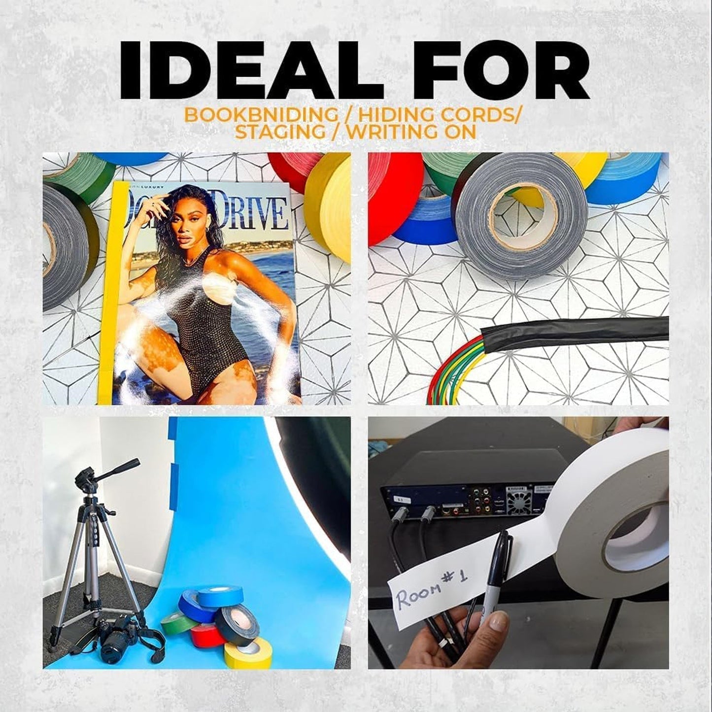 Heavy-Duty Multi-Purpose Repair & Binding Tape (65Ã—25 mm / 1 Pc)
