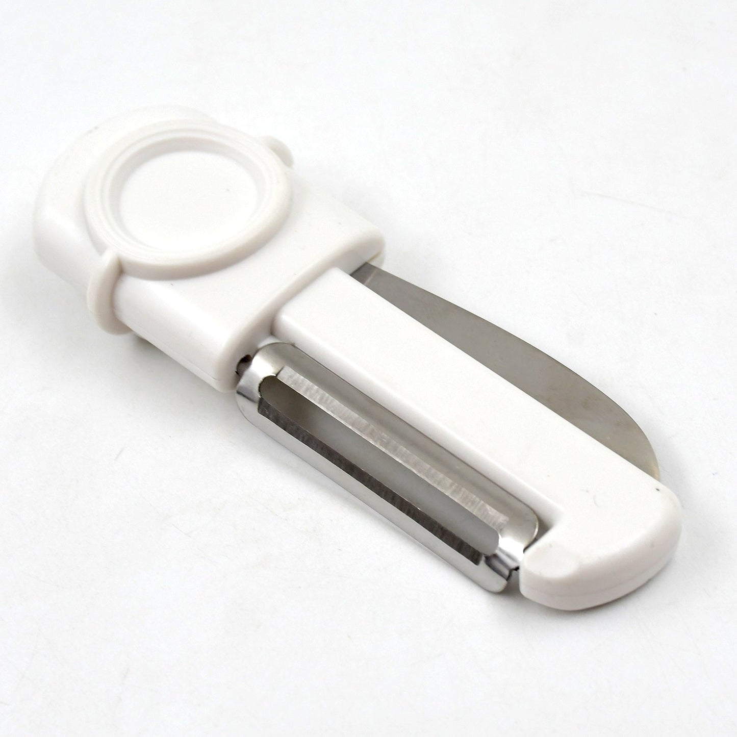 Dual-Use Knife and Peeler, 2-in-1 Stainless Steel Blades Wiith case (1 Pc)