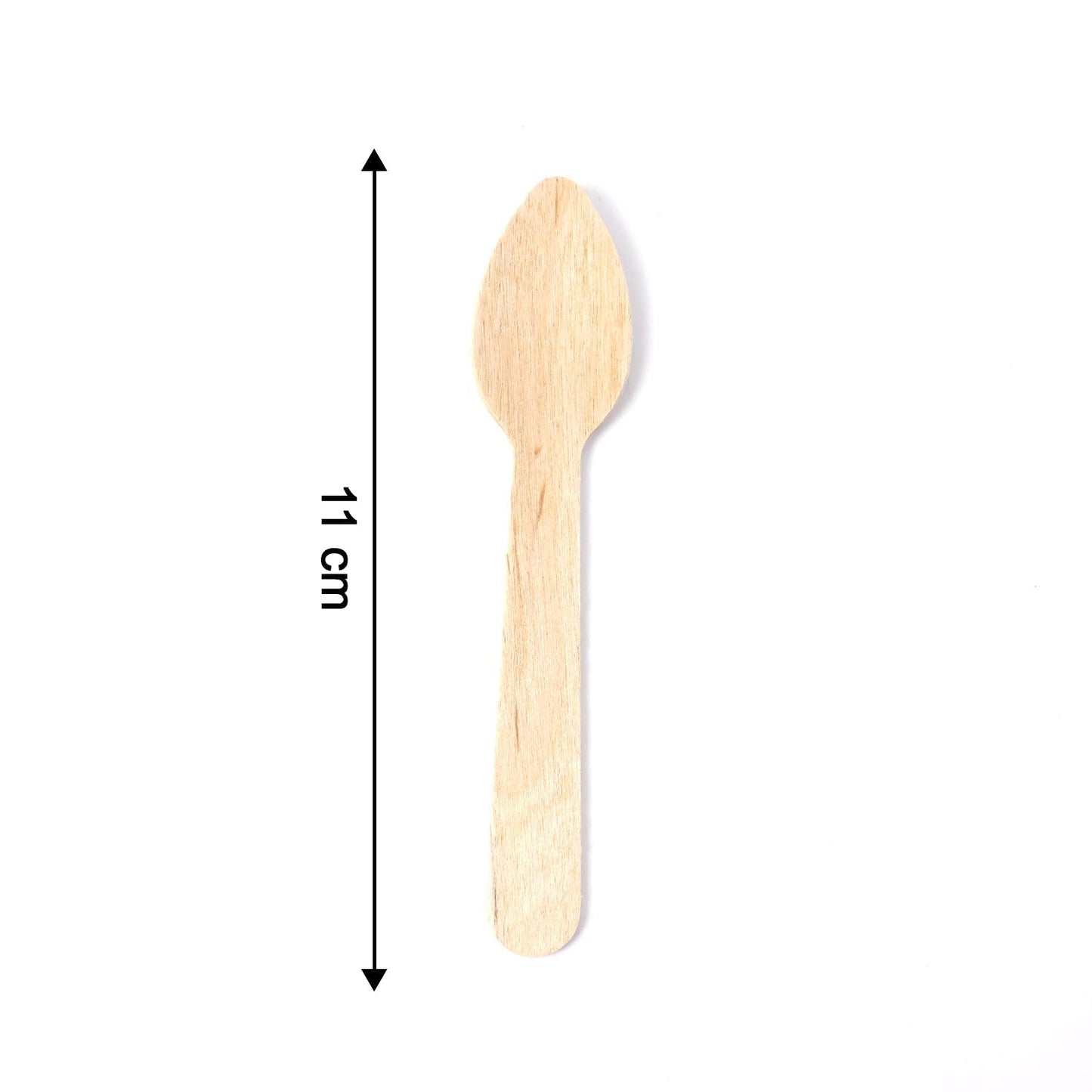 110mm Wooden Tea Spoon â€“ 30 Pcs Pack