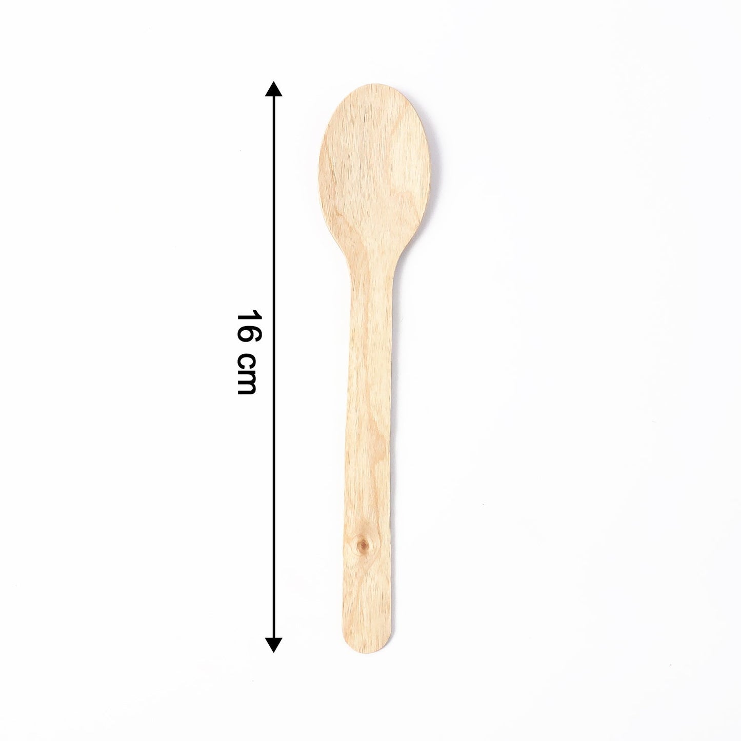 160mm Wooden Spoon â€“ 30 Pcs Pack