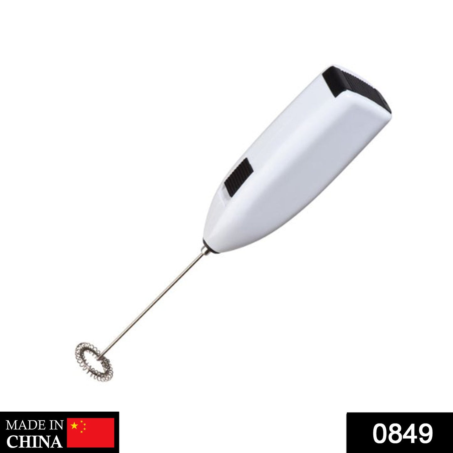 Electric Handheld Milk Wand Mixer Frother For Latte Coffee Hot Milk (Battery Not Included)