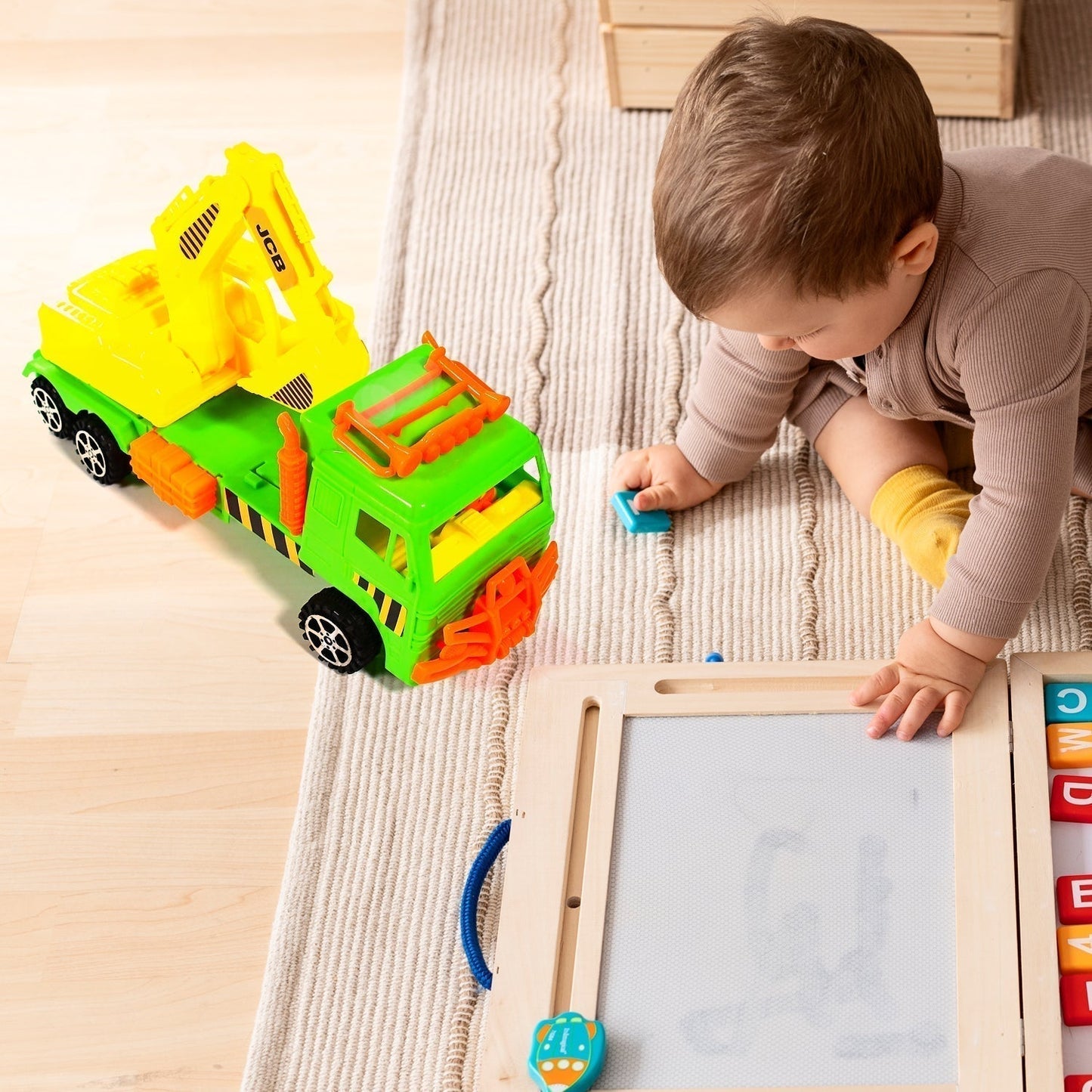 jcb Vehicle Dumper Truck Toy for Kids Boys
