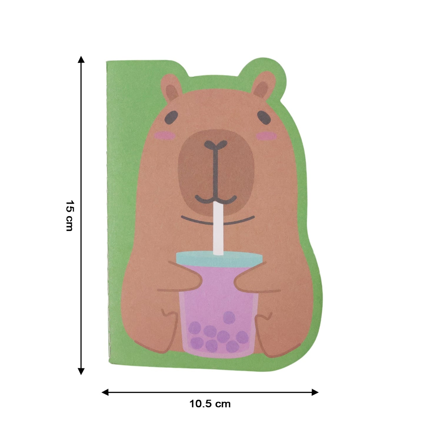 Cute Animal Shape Kids Study Notebook / Diary (1 Pc)