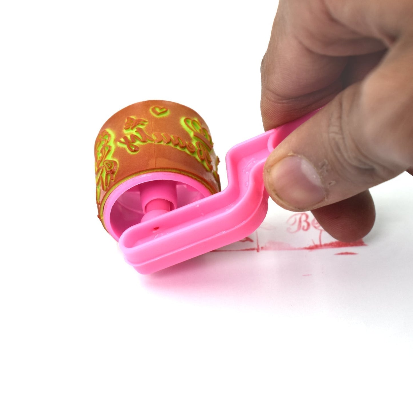 Roller Stamp used in all types of household places by kids and children’s for playing purposes.