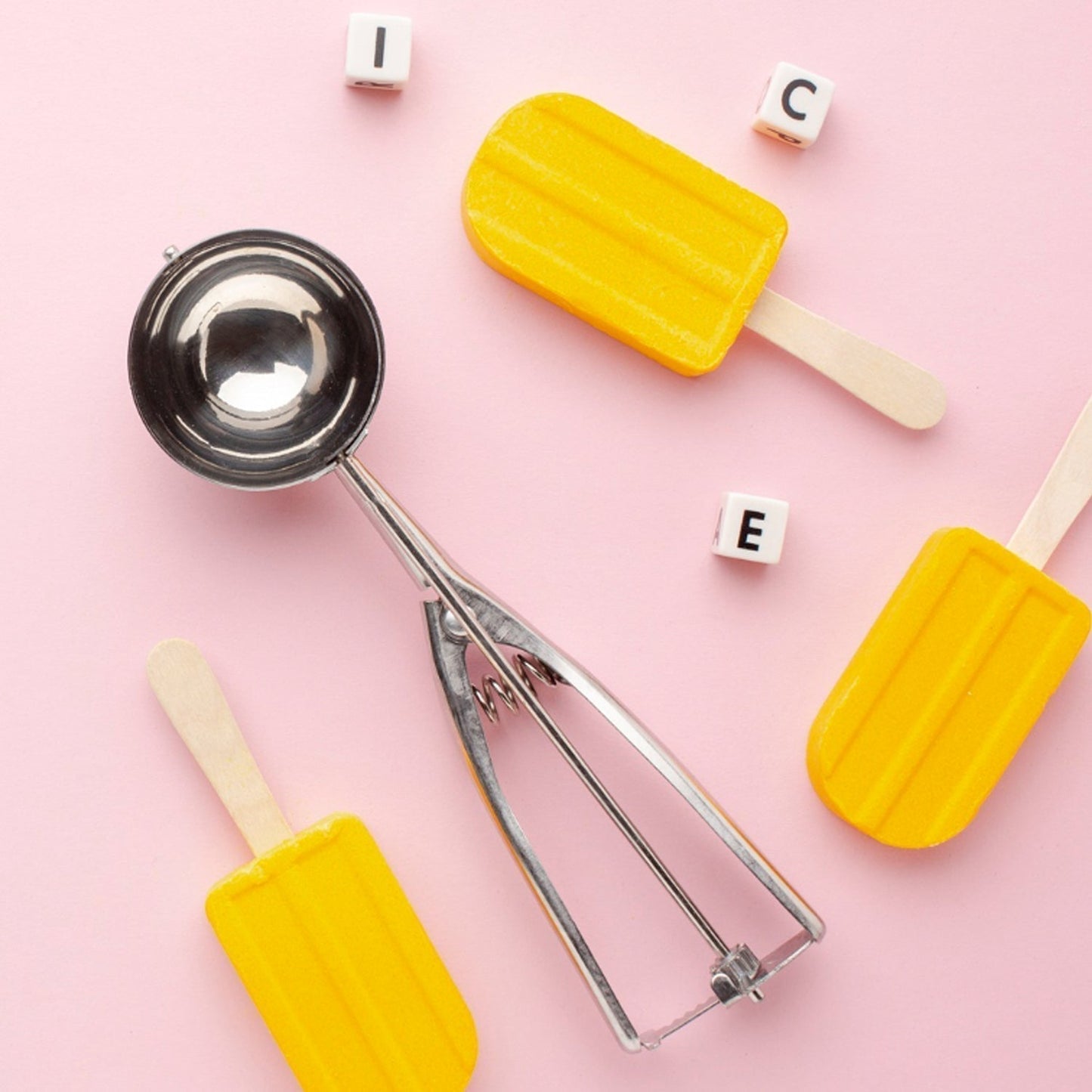 Premium Stainless Steel Ice Cream Scoop with Trigger Release â€“Approx 70 ML Capacity