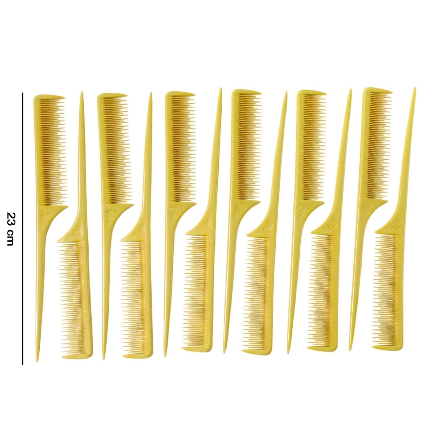Professional Tail Comb Set for Hair Styling (12 Pc Set)