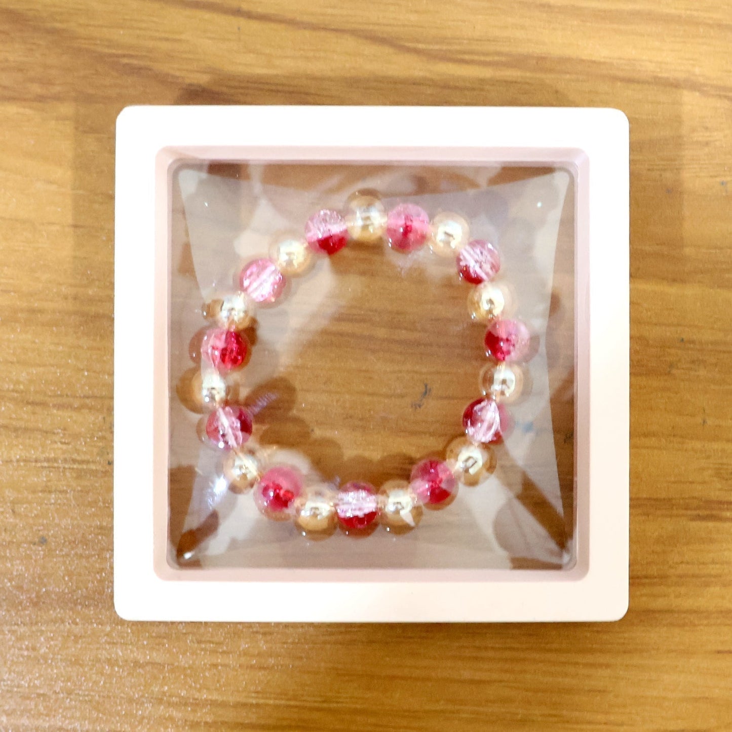 Elegant Beaded Stretch Bracelet (1 Pc)