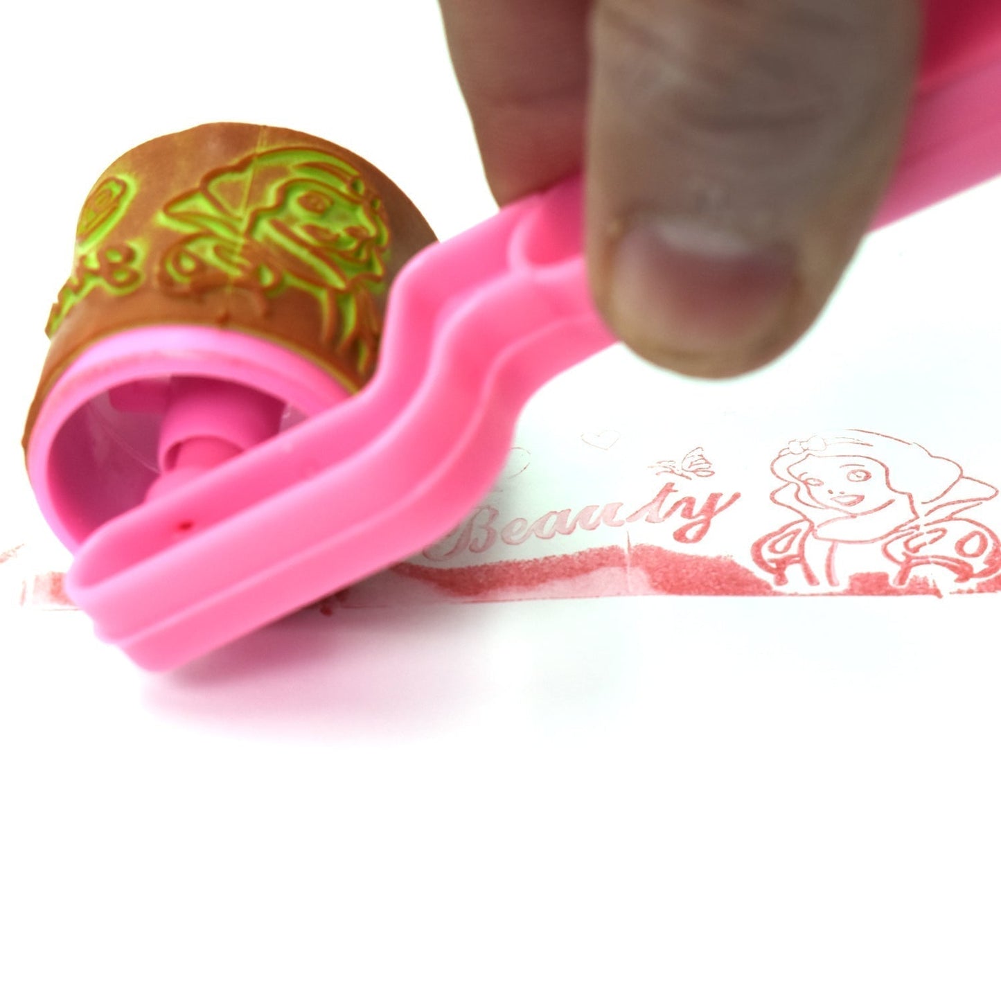Roller Stamp used in all types of household places by kids and children’s for playing purposes.