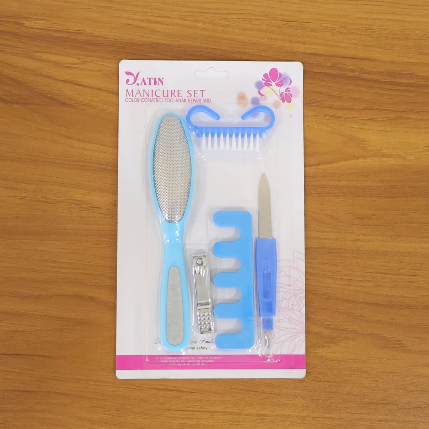 5 In 1 Manicure Pedicure Nail Care Kit (1 Set)