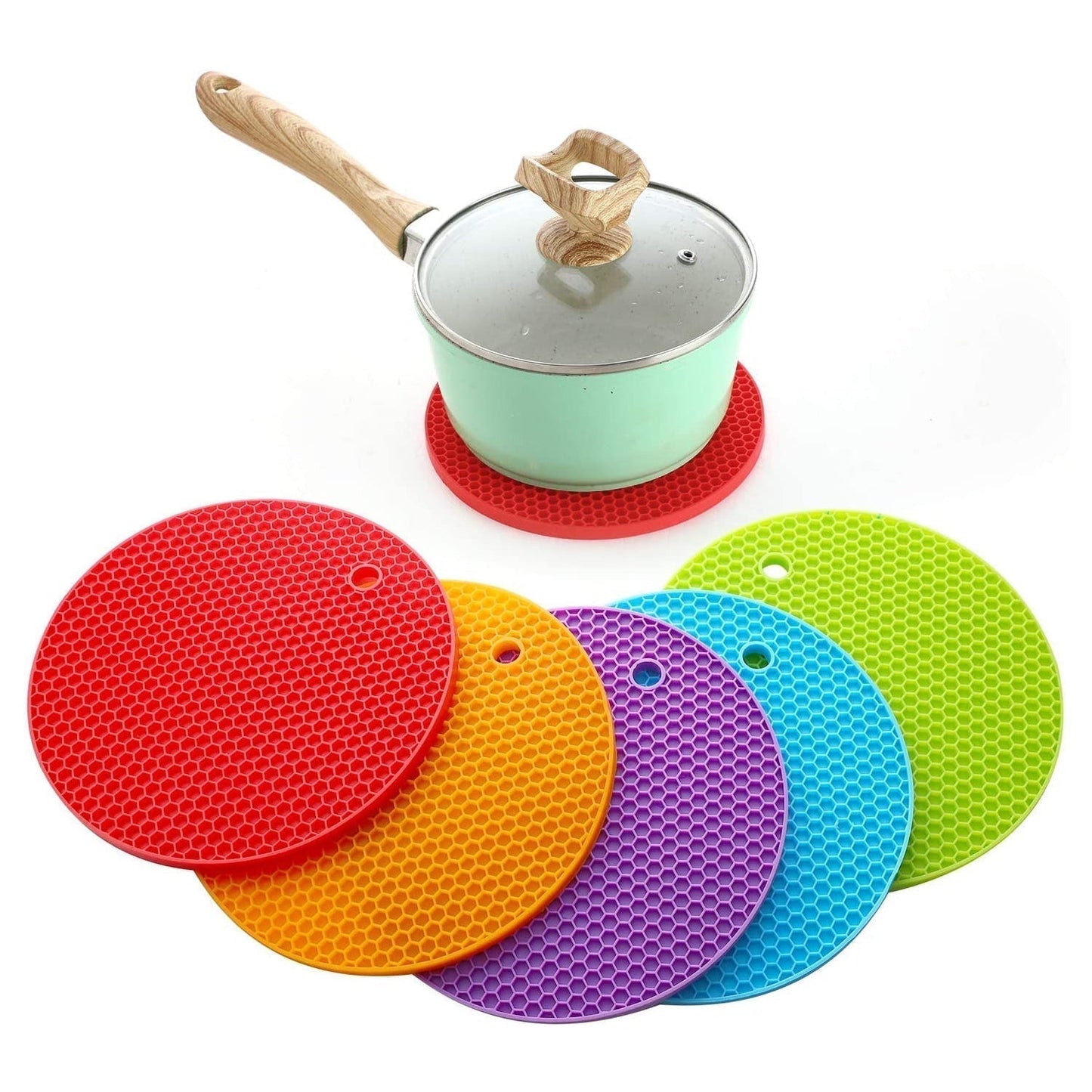 Silicone Trivet for Hot Dish and Pot, Silicone Hot Pads ( 1 pcs )
