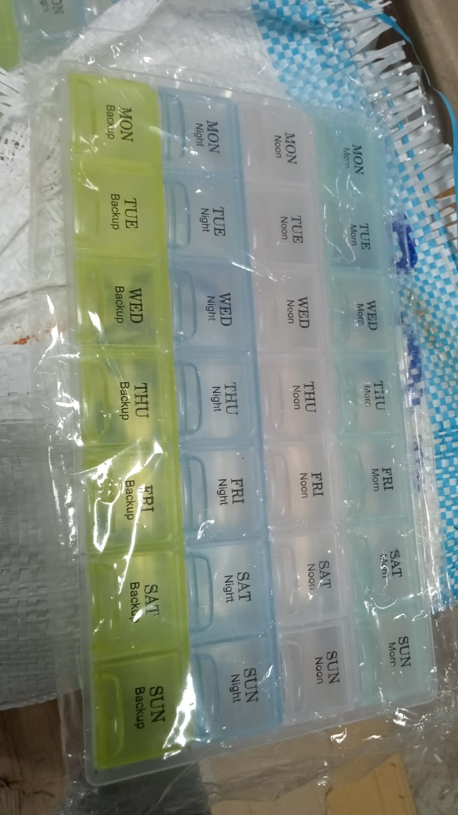 Weekly Pill Case 28-Slot Medicine Organizer
