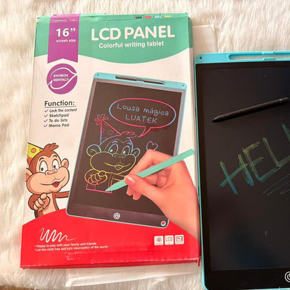 16-Inch Large LCD Writing Tablet Pad | Premium Digital Slate for Kids & Professionals