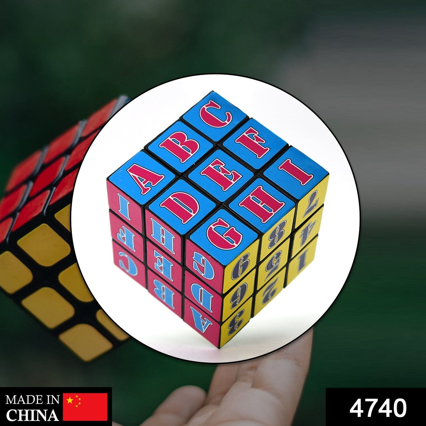 Alpha Numeric Cube used for entertaining and playing purposes by kids, children’s and even adults etc.