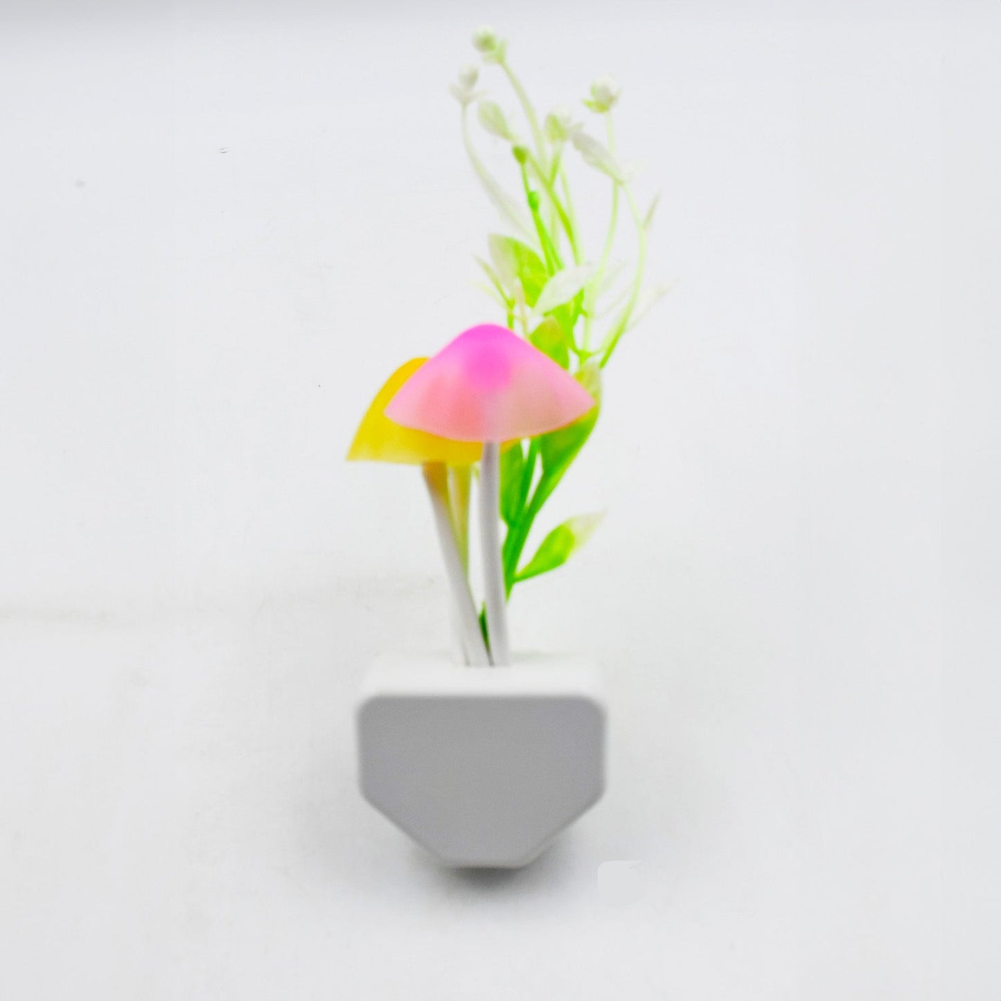 Fancy LED Mushroom Night Light – Color Changing Automatic On / Off Light Sensor Lamp for Kids