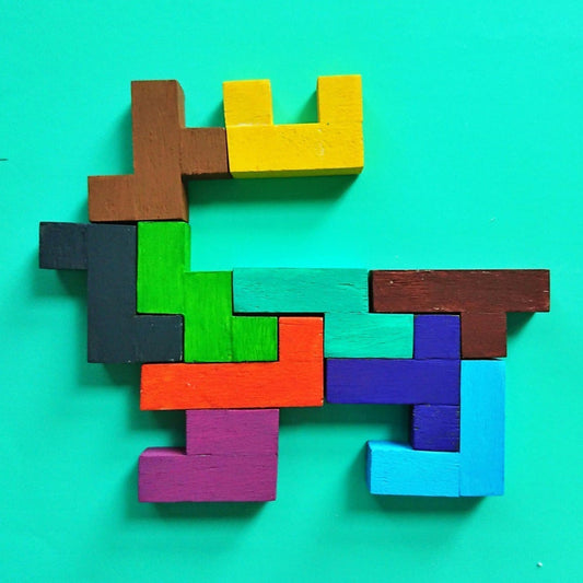 AT50 Wooden Mind Game â€“ Engaging Play for Kids & Babies