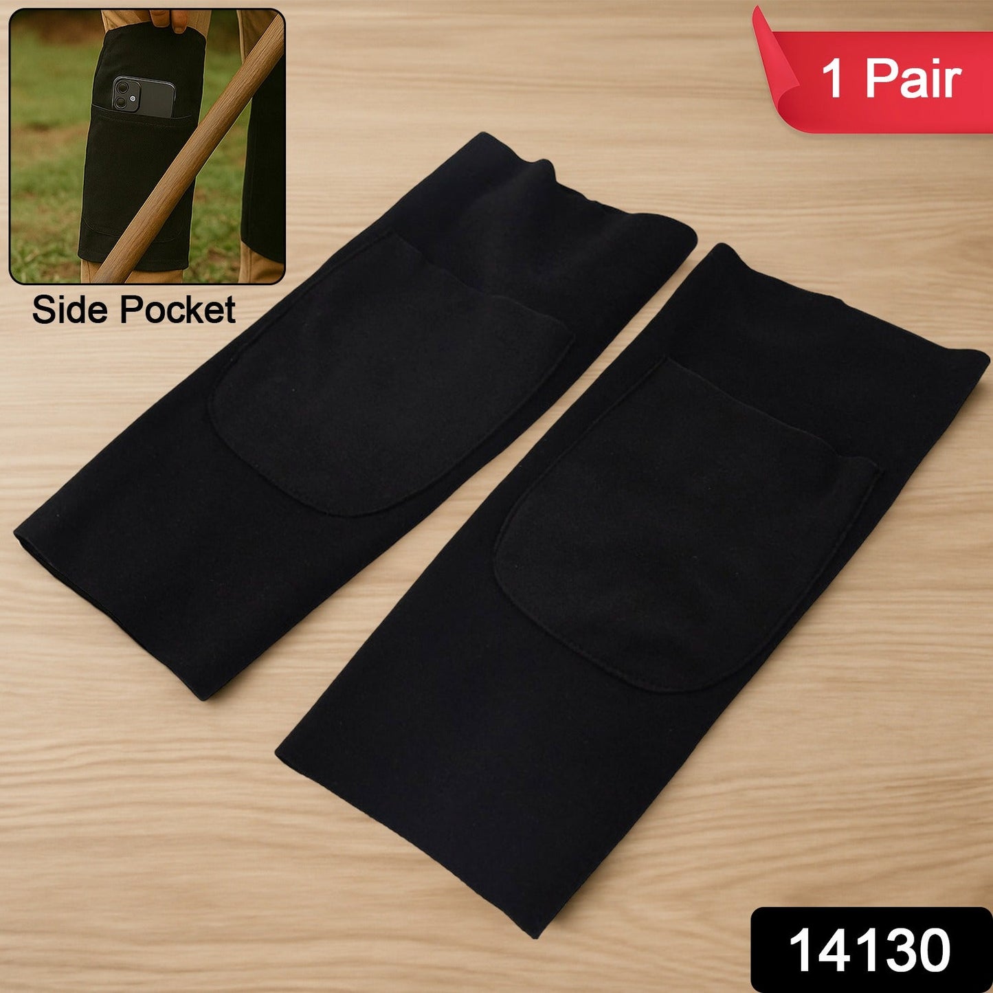 Protective Arm Sleeves with Elbow Padding – 1 Pair Safety Work Arm Cover