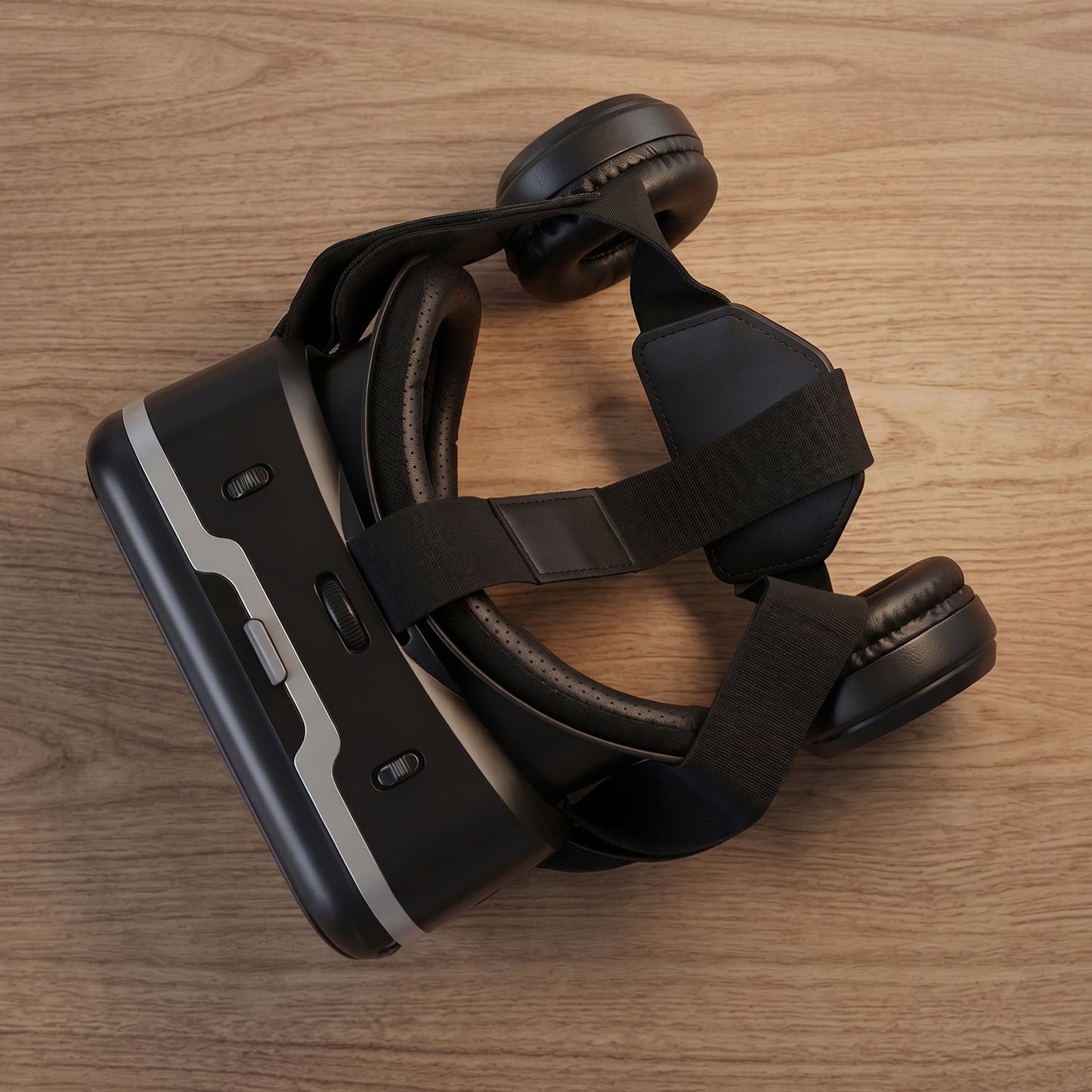 3D / HD VR Glasses Virtual Reality Goggles Headset for iOS for Android Smartphone VR Goggles-For 3D VR Movies Video Games with Headphones (1 Pc)
