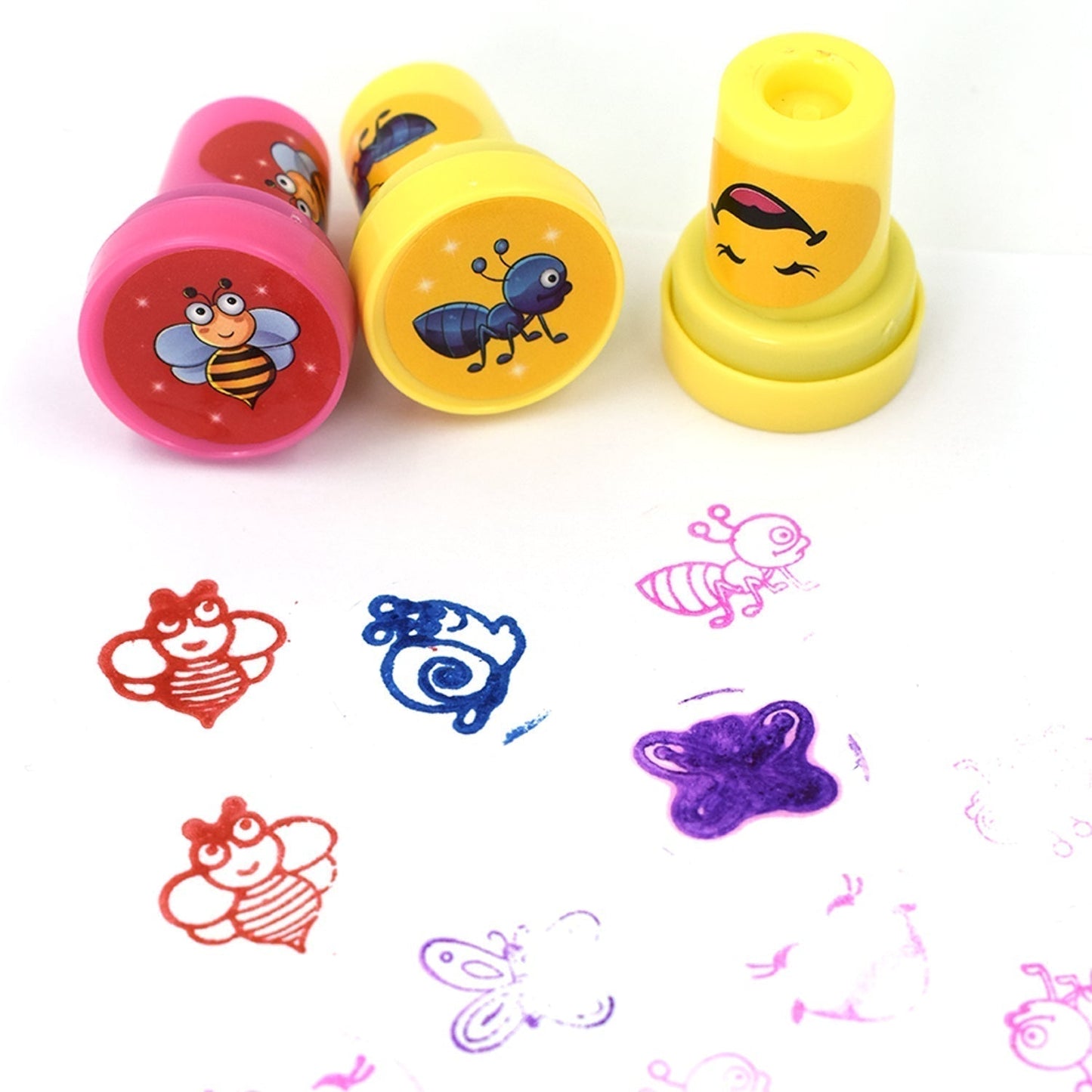 12 Pc Stamp Set used in all types of household places by kids and children’s for playing purposes.