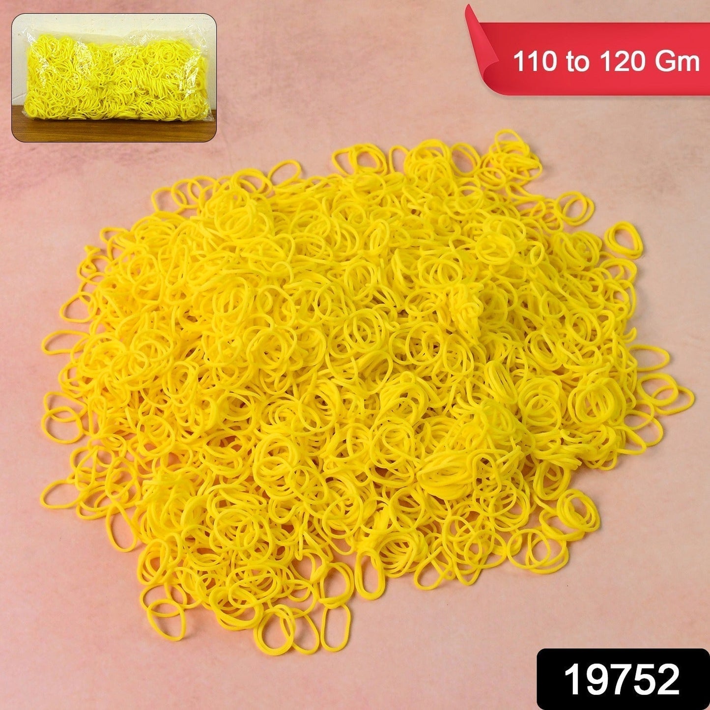 Premium Strong Elastic Rubber Bands â€“ Multipurpose Bands (Approx. 110 to 120 gm Pack)