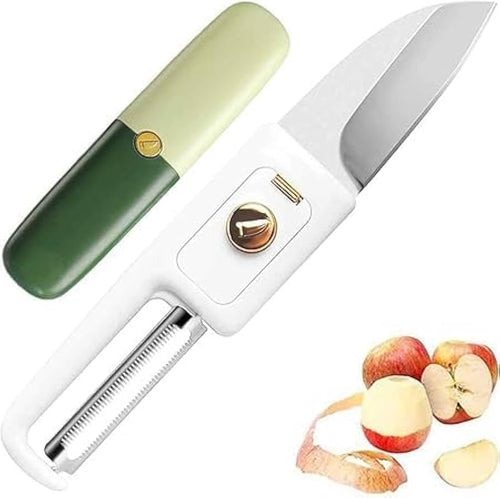 Buy 2 in 1 Knife with Peeler & Scissor for Kitchen | Zentek