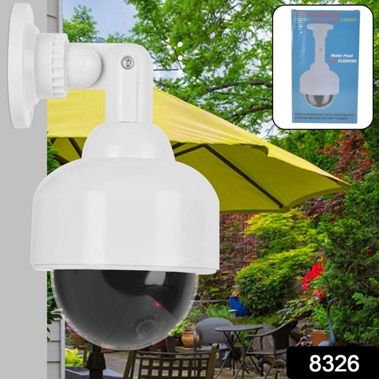 Fake / Dummy Camera CCTV,  with Flashing Red LED Light (1 Pc / Battery Not Included)