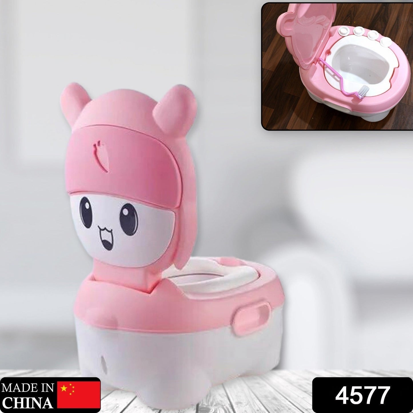 Baby Potty Toilet Baby Potty Training Seat Baby Potty Chair for Toddler Boys Girls Potty Seat for 1+ year child (Mix Design)