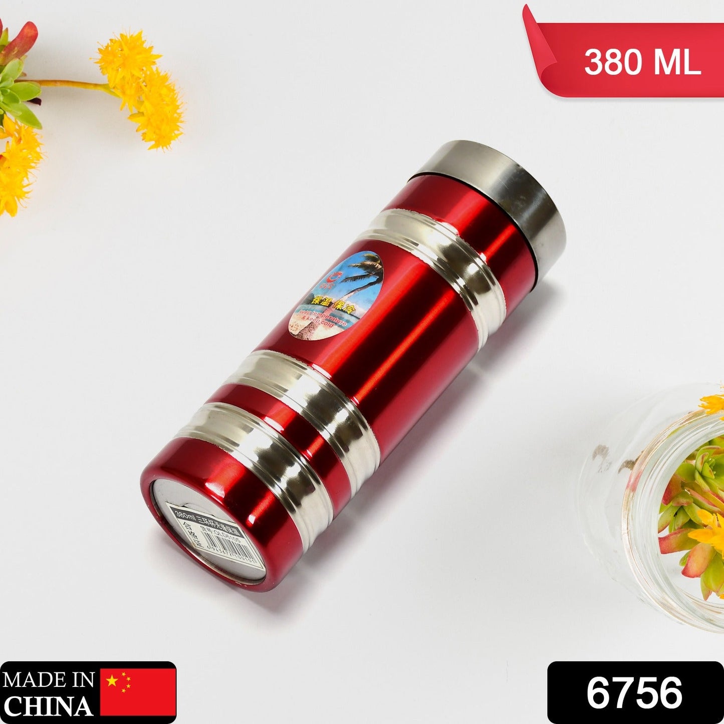 Mini Stainless Steel Water Bottle Bottle 380Ml Mix Design